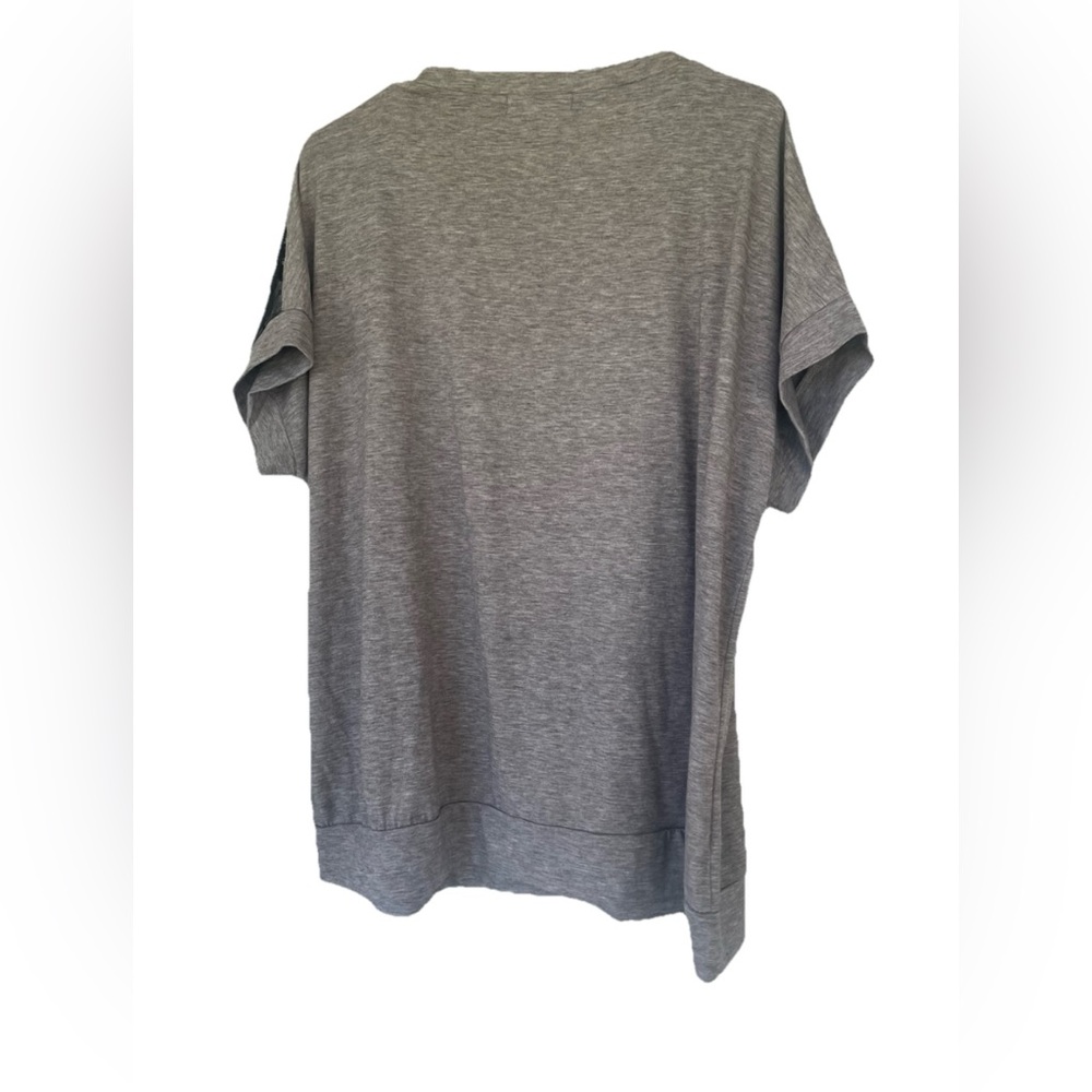 Gray with Black Lace Shirt - Picture 8 of 8